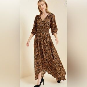 🆕 Hayden Zebra Print Maxi Dress